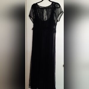 Torrid dress 1x fancy black